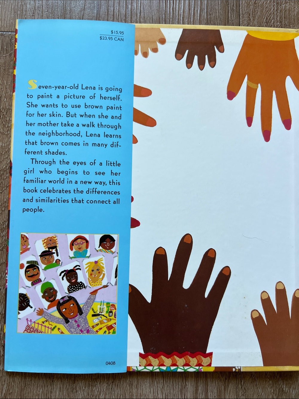 The Colors of Us by Karen Katz Hardcover Children's Book - Picture 2 of 6
